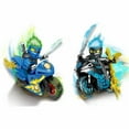thumbnail image 3 of Set de 8 Minifiguras de la Serie Ninja Anime, Figuras de Acción de Personajes de Motocicleta de Hielo Ninja, Juguetes de Bloques de Construcción, Regalos para Niños, Niñas y Fanáticos, 3 of 10