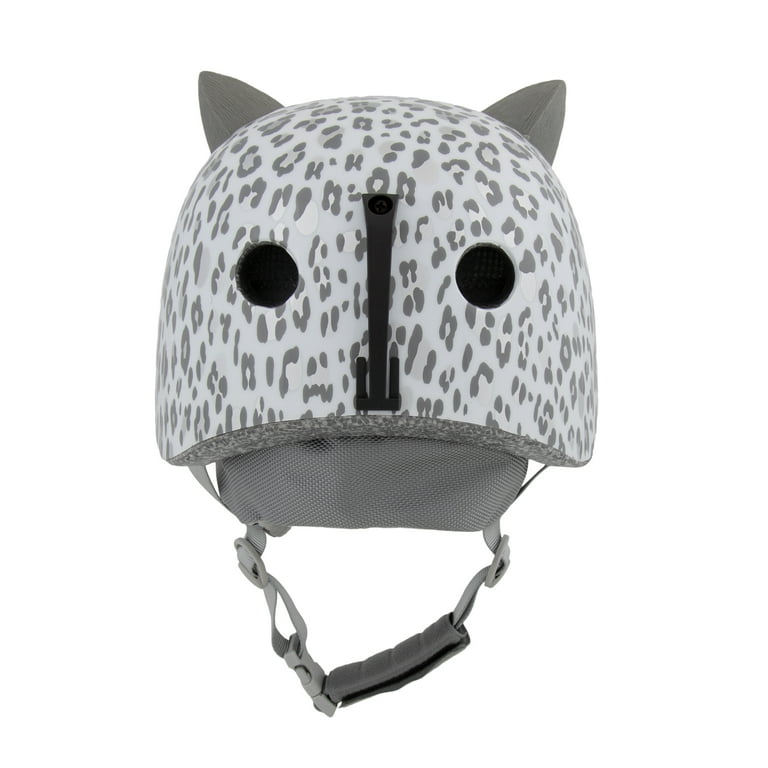 Krash Silver Snow Leopard Snow Helmet Youth 8 54 58cm Walmart