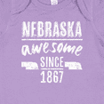 thumbnail image 4 of Inktastic Nebraska Awesome Since 1867 Boys or Girls Baby Bodysuit, 4 of 5