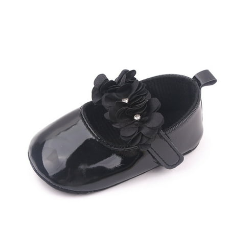 

NIUREDLTD Girls Baby Summer Sneakers Flower Design Walking Sandals Flat Bottom Princess Shoes Size 12