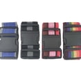 thumbnail image 2 of KAKOWELY 4Ud De Para Equipaje Multicolor Ajustable Con Para Uso En Maletas, 2 of 8