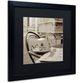 thumbnail image 2 of Trademark Fine Art "Tuscany Caffe VII" Canvas Art by Alan Blaustein, Black Matte, Black Frame, 2 of 4