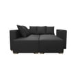 thumbnail image 3 of Sofa Cama Kessa Muebles  Emely Gris Obscuro, 3 of 6