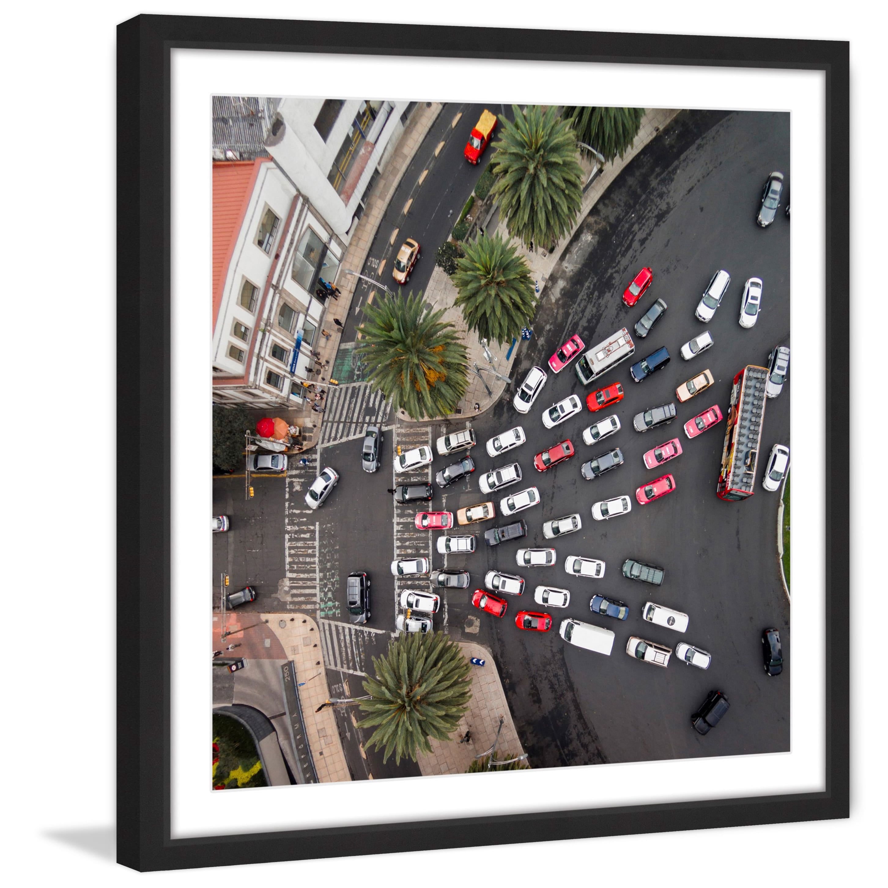 Marmont Hill "All One Way" by Karolis Janulis Framed Painting Print