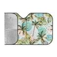 thumbnail image 2 of Bingfone Watercolor Palm Tree Car Windshield Sunshade,Sun Foldable Sun Shield Sun Visor For Car - Medium, 2 of 8