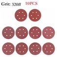 thumbnail image 2 of 10 Pcs Sandpaper 9inch 225mm W/6 Hole Sanding Paper 40-2000grit For Electric Polisher Sanding Disc Wall Polishing Buffing, 2 of 3