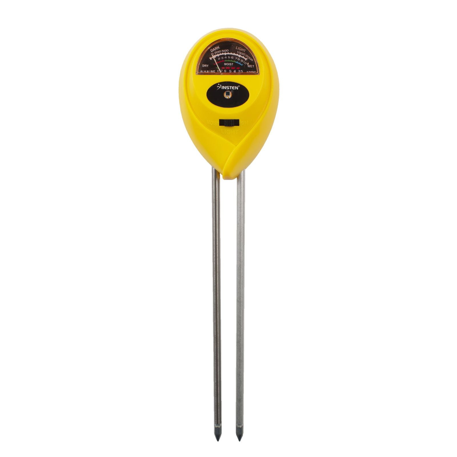 Insten Soil pH Tester, Soil Moisture / Light / pH Tester, For Gardening
