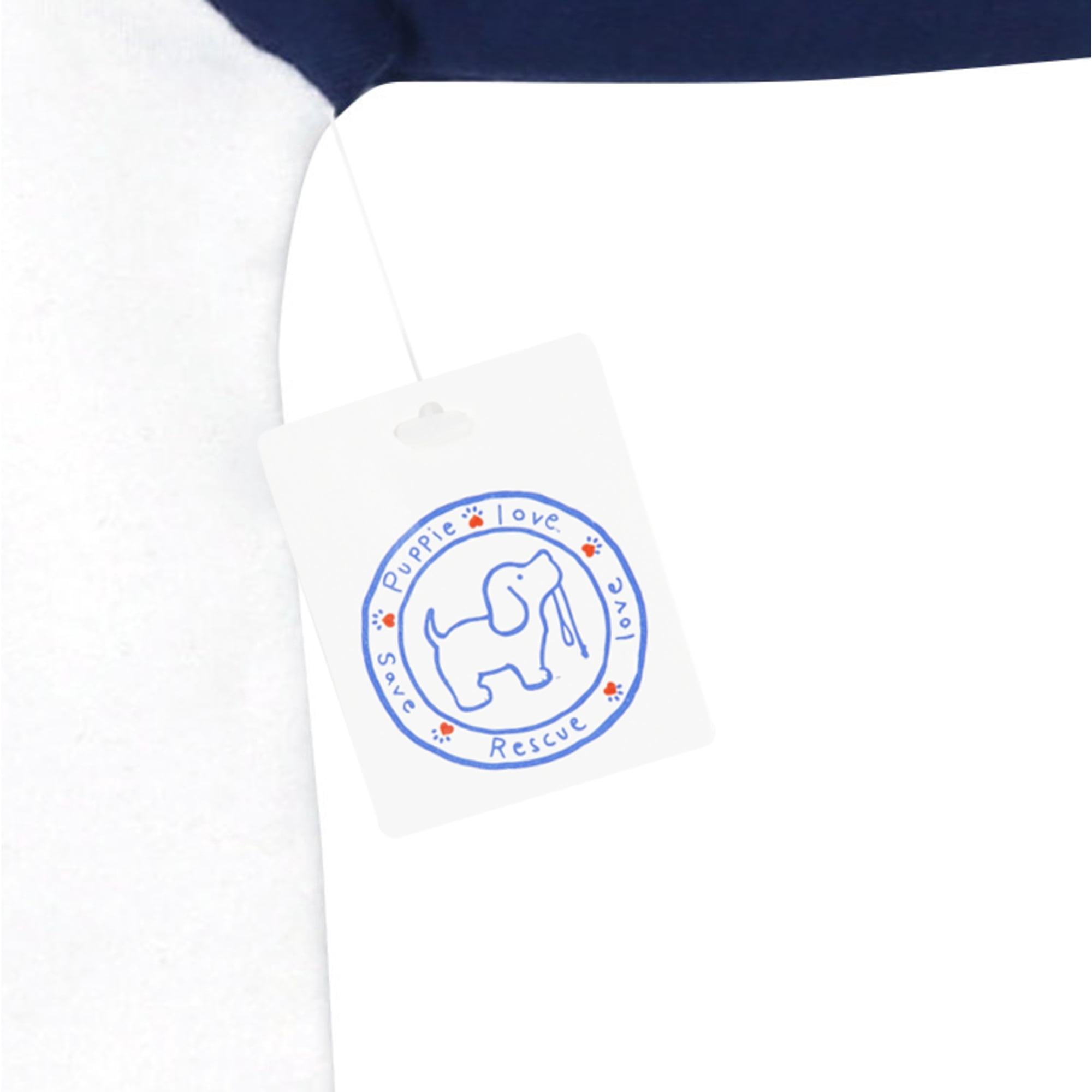 USA - 6-12 Months 3/4 Length Navy Sleeve Onesie