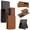 Brown, variant on For Samsung Galaxy Z Fold 5 Detachable 2 in 1 Case with Card Holder, Magnetic Wallet Compatible with MagSafe Wireless Charging, Premium PU Leather Flip Cover with Multi-Angle Kickstand, Brown