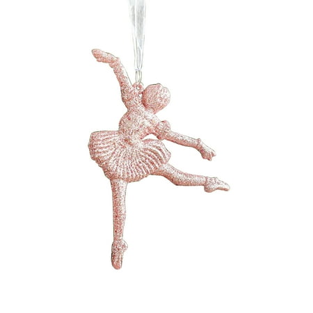 

JULYING Christmas Pendant Plastic Ballet Dancer Shaped Hanging Ornament Pendants