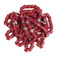thumbnail image 1 of lionlar 50 Reusable Pigeon Leg Rings 2023, 8mm Foot Bands for Identification of Parrots, Brown, 1 of 9