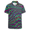 thumbnail image 3 of Camisetas con gráficos de tortugas para hombres, ropa con estampado 3D, camisa hawaiana de playa, manga corta, Y2k, lindas blusas con flores para niños, ropa con solapa, 3 of 5