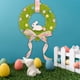 thumbnail image 4 of Corona de de Pascua, corona de puerta de Pascua, decoraciones de Pascua, coronas artificiales de Pascua, corona de primavera de Pascua para 25cm, 4 of 8