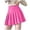 Hot Pink, variant on Ediodpoh Skirts for Women Solid Pleated A Line Mini Skirt High Waist Basic Design for Casual Wear Mini Skirt Grey XL