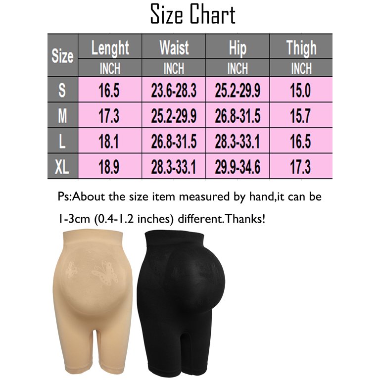 FUTATA Maternity Shapewear High Waist Mid-Thigh Seamless Pregnancy  Underwear Bodysuit with Belly Support 