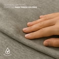 thumbnail image 2 of TESSO HOME Juego de Sábanas de Camiseta Frescas Tipo Algodón Suave Hipoalergénicas (Incluye Sábana Plana, Sábana de Cajón y Fundas de Almohada), 2 of 8