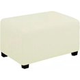 thumbnail image 1 of Ottoman Cover Rectangle, Stretch Ottoman Cover Folding Storage Covers Ottoman Slipcovers for Rectangle and Square Ottoman Machine Washable (Beige Medium), 1 of 7