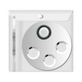 thumbnail image 1 of Mixing Plate Smooth Surface Various Shapes Stainless Steel Makeup Mixing Color Palette for Cosmetic, 1 of 8