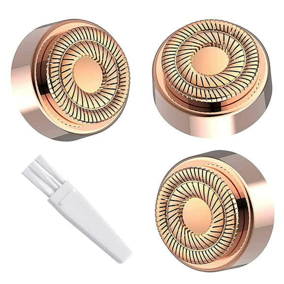 Facial Hair Remover Replacement Heads, Generation 2 Double Halo,3 Count (Not Fit Gen 1 Hair removal device)