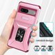 thumbnail image 4 of Funda para GANGXUN Google Pixel 7 - Soporte metálico, Función magnética, Rosa, 4 of 5