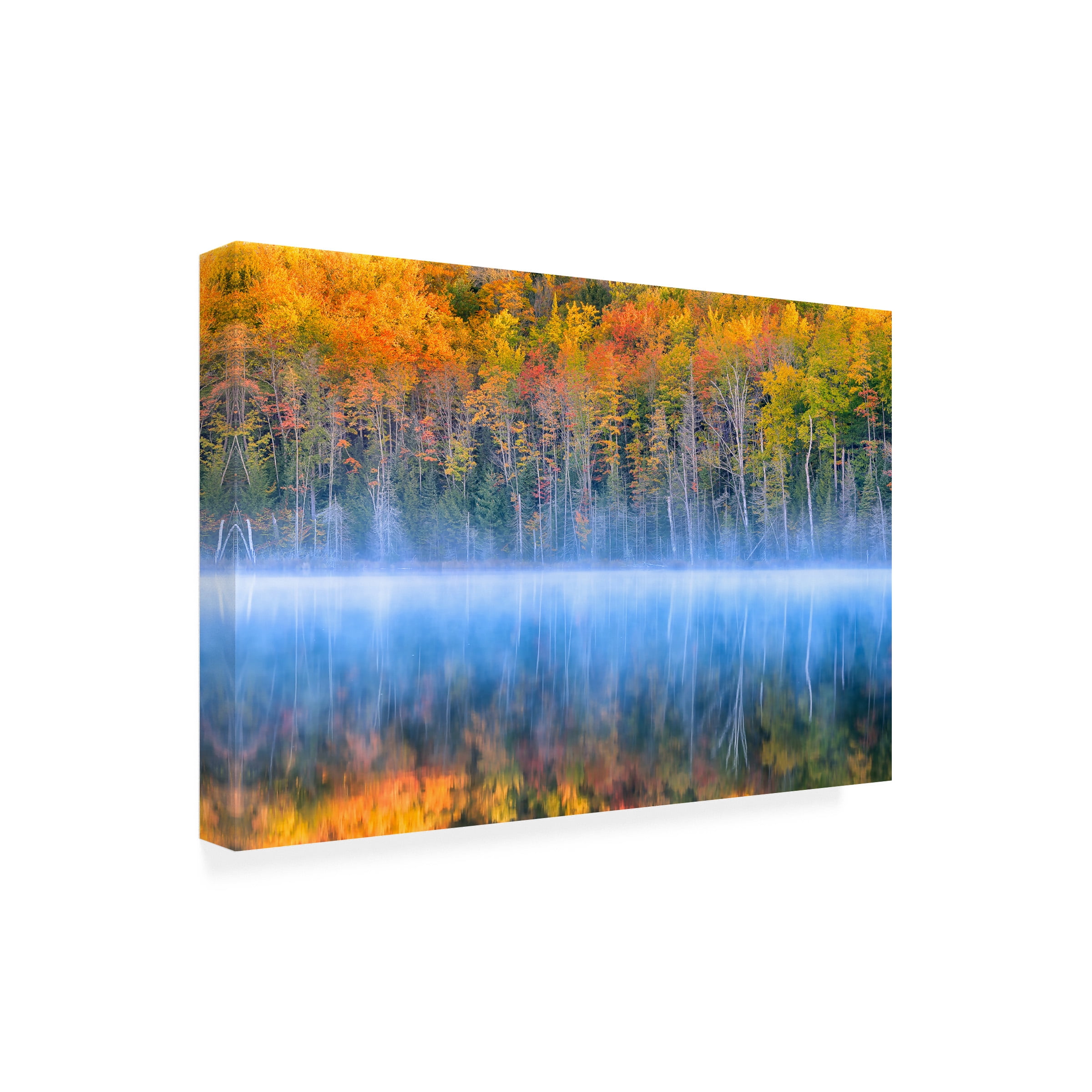 Yimei Sun 'Fall Color' Canvas Art