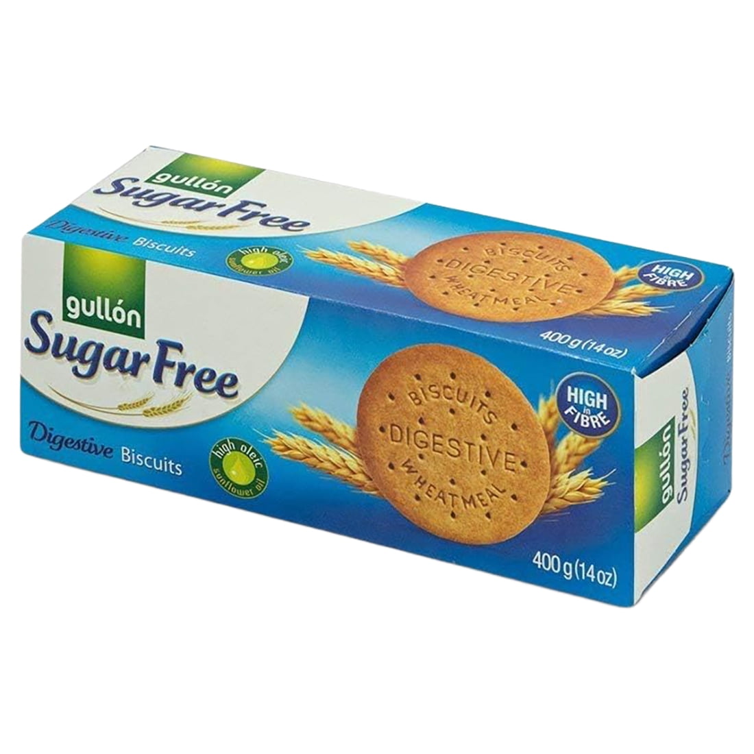 GULLON Sugar Free Digestive Cookie 400g (Pack of 4)
