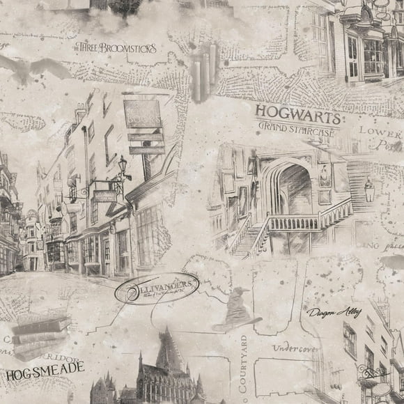 HARRY POTTER MAP