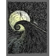thumbnail image 2 of Junior's The Nightmare Before Christmas Jack Skellington Spiral Hill Painting Graphic Tee Charcoal Medium, 2 of 3