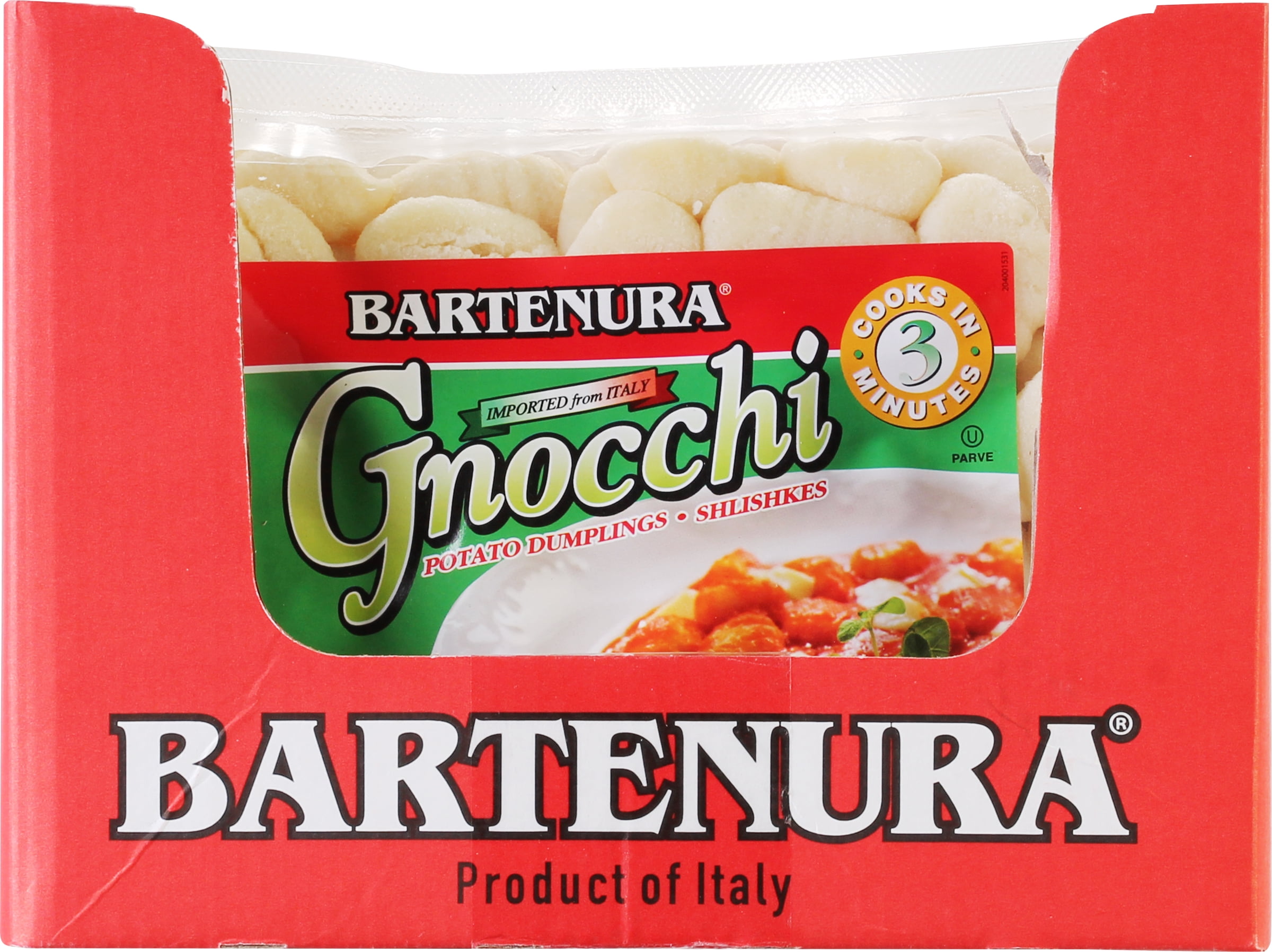 (2 pack) Bartenura Potato Gnocchi, 16 oz