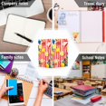 thumbnail image 6 of FORMRS 1-Subject Spiral Notebook 8" x 5" College Ruled 60 Refillable Sheet A5 Hard Cover, Red Striped Lemon, 6 of 7
