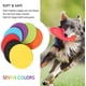 thumbnail image 4 of 7 Pack Dog Flying Disc,puppy Flyer Dog Toy,dog React Faster Training Interactive Toys Silicone Floating Saucer, 4 of 5
