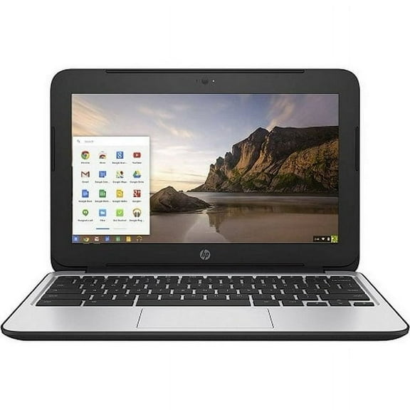 HP Chromebook 11 G4 Intel Celeron N2840 2.16GHz 4GB RAM 16GB SSD 11.6inch - Gray (Scratch and Dent)