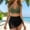 Green, variant on Women's High Waisted Bikini Set with Mesh Sarong Wrap Swimwear Tankini Two Piece Bathing Suit Skirt Cover Up