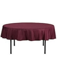 thumbnail image 6 of Balsa Circle Christmas Holidays 6 Pieces 70" Burgundy Round Polyester Tablecloths Linen, 6 of 8