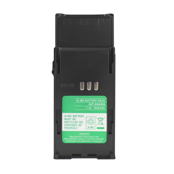 MOTOROLA HNN9049 NI-MH EQUIV BATT (7.2V 1800MAH) CLIP