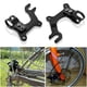 thumbnail image 4 of Soidarity Soporte de modificación de freno de disco de bicicleta soporte de montaje de alta dureza de acero inoxidable resistente al desgaste superficie Type3 NO3 Soidarity OD0904-01, 4 of 6