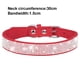 thumbnail image 2 of Collar para perros de cuero con brillantes diamantes de imitación y cristales incrustados para perros y gatitos, 2 of 5
