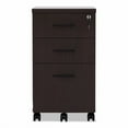 thumbnail image 2 of Alera VA572816MY (ALEVA572816MY) Valencia Mobile Box/Box/File Pedestal File, 15-7/8w x 20-1/2d x 28-3/8h Mahogany, 2 of 4