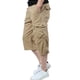 thumbnail image 3 of Pantalones cortos de mono resistentes al desgaste con varios bolsillos de algodón de talla grande para hombre Pompotops  oipoqjl22558, 3 of 8
