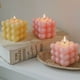 thumbnail image 5 of Molde para velas con forma de cubo, forma de burbuja, corazón, velas de silicona, molde para velas, molde para chocolate, molde de resina, molde de silicona, 887cm, 5 of 5
