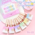 thumbnail image 4 of Set de esmaltes en gel Double Rhythm, 6 unidades, 15 ml, del mismo color Soak Off, 4 of 9