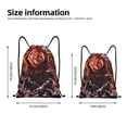 thumbnail image 2 of Pofeuu Chucky for Water-Resistant 210D Drawstring Bag Compact Foldable Design Gym Yoga Travel Essentials Lightweight Carryall-Small, 2 of 6