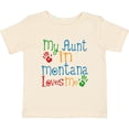 thumbnail image 3 of Inktastic My Aunt in Montana Loves Me Boys or Girls Baby T-Shirt, 3 of 5