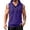 Purple #48, variant on Dresfit Mens Hoodie Sleeveless Zip Up Tank Tops Drawstring Quarter Zip Vintage Sweatshirt Summer 2026 Big and Tall Solid Color Bodybuilding Hawaiian Tanks Dark Green 3XL