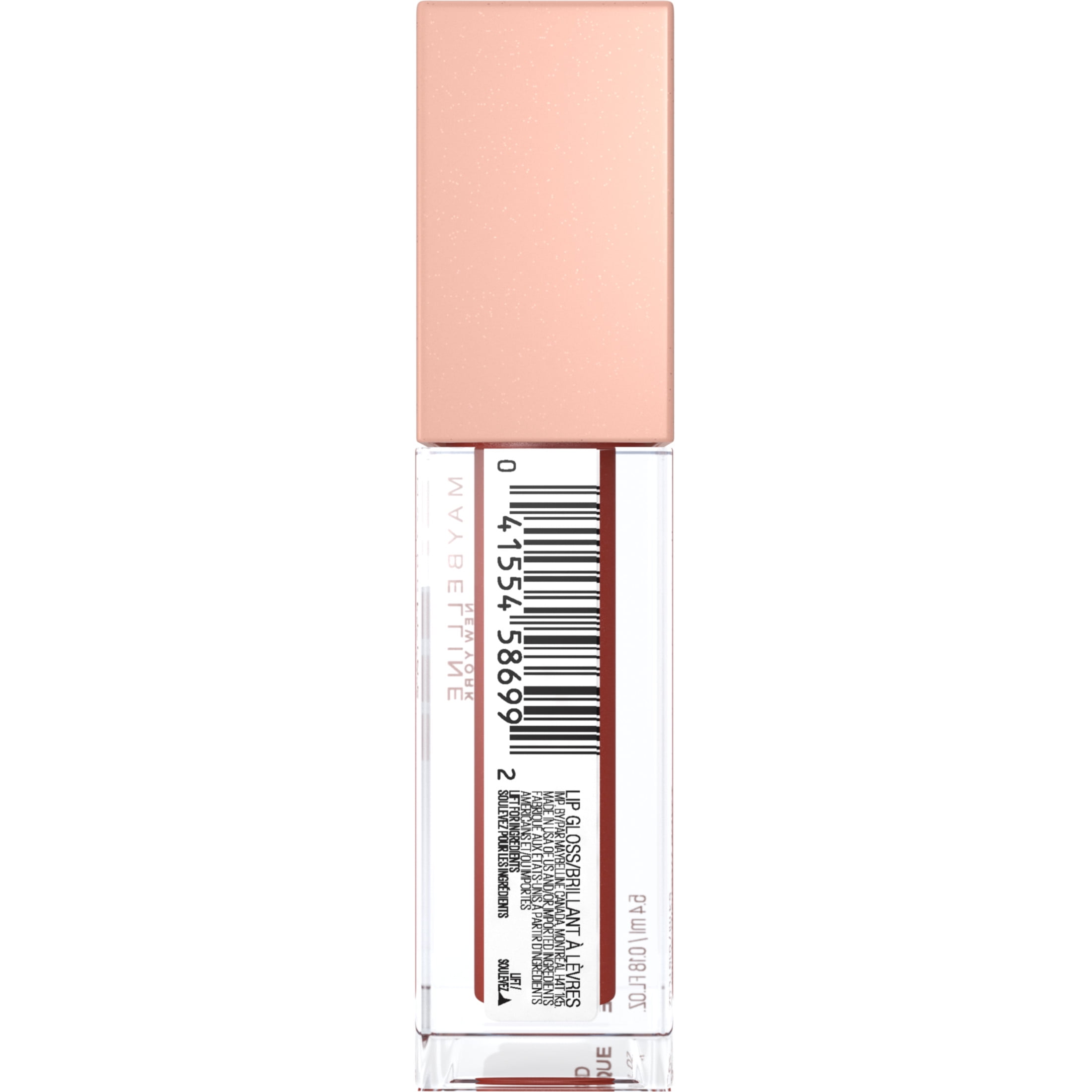 (2 pack) Maybelline Lifter Gloss Lip Gloss with Hyaluronic Acid, Rust