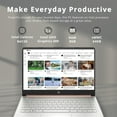 thumbnail image 2 of HP Premium Stream Portable 14 Pouces HD BrightView, Intel Celeron N4120, 8 Go RAM, 64 Go Stockage eMMC, UHD Graphics, Caméra Web HD, 1 An Office 365, Bluetooth, WiFi, HDMI, Win 11s, Or, Carte USB Hotface 32 Go, 2 of 9