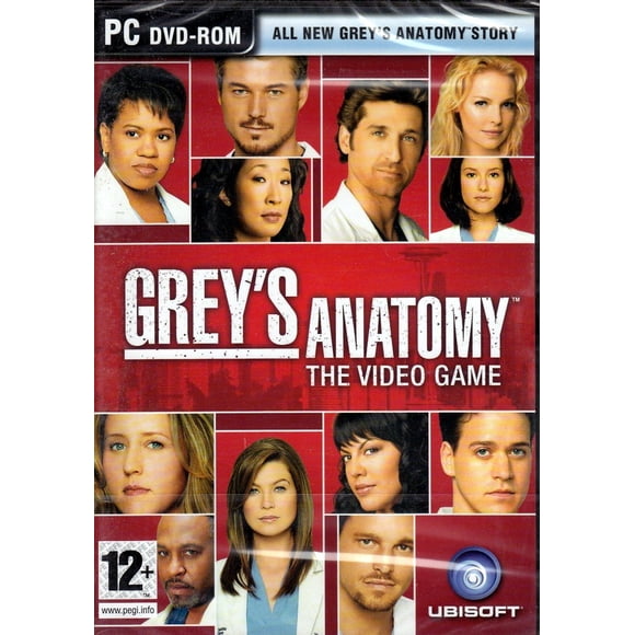 Videojuego Grey's Anatomy de Ubisoft para PC