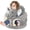 Grey, variant on Baby Support Sofa,Support Chairs for Sitting Up, Seats Designed for Infants Aged 3-12 Months, Baby Sit Up Chair Sofa, Plush Babies Learning to Sit Chair, Grey Elephant