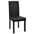 thumbnail image 6 of vidaXL Dining Chairs Side Chair with Solid Wood Legs for Kitchen Faux Leather, 6 of 19