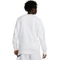 thumbnail image 2 of Nike Men's Sportswear Club Fleece Graphic Crewneck Sweatshirt (White, S), 2 of 4